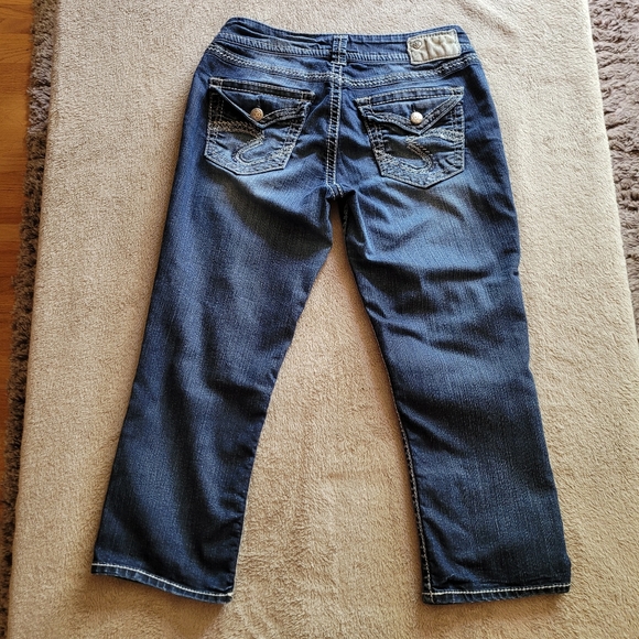 Silver Suki Flap Capri size 29 - Picture 5 of 10